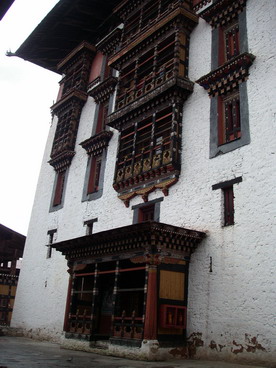 Dzong detail