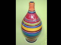 Stripe-Tease Vase